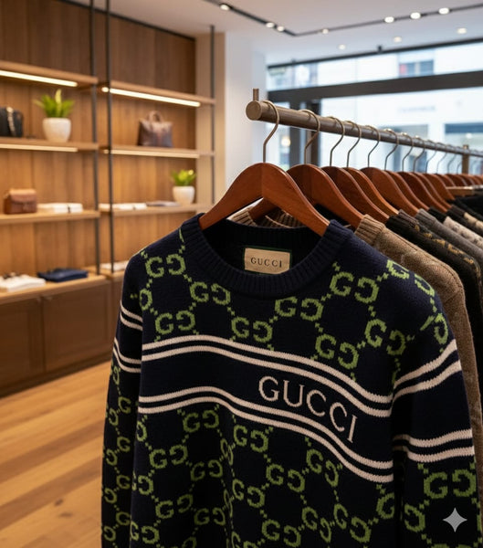 Luxury GG Monogram  Pullover  For Men