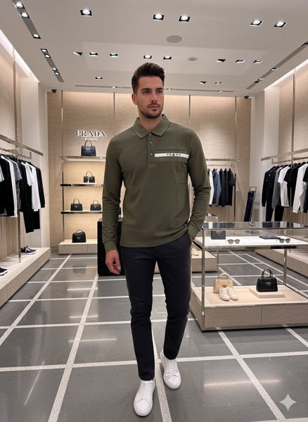 Luxury Polo Shirt  Iconic Minimalist Elegance
