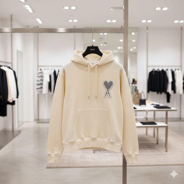 Exclusive Branded Hoodie with Heart-A Chest Logo