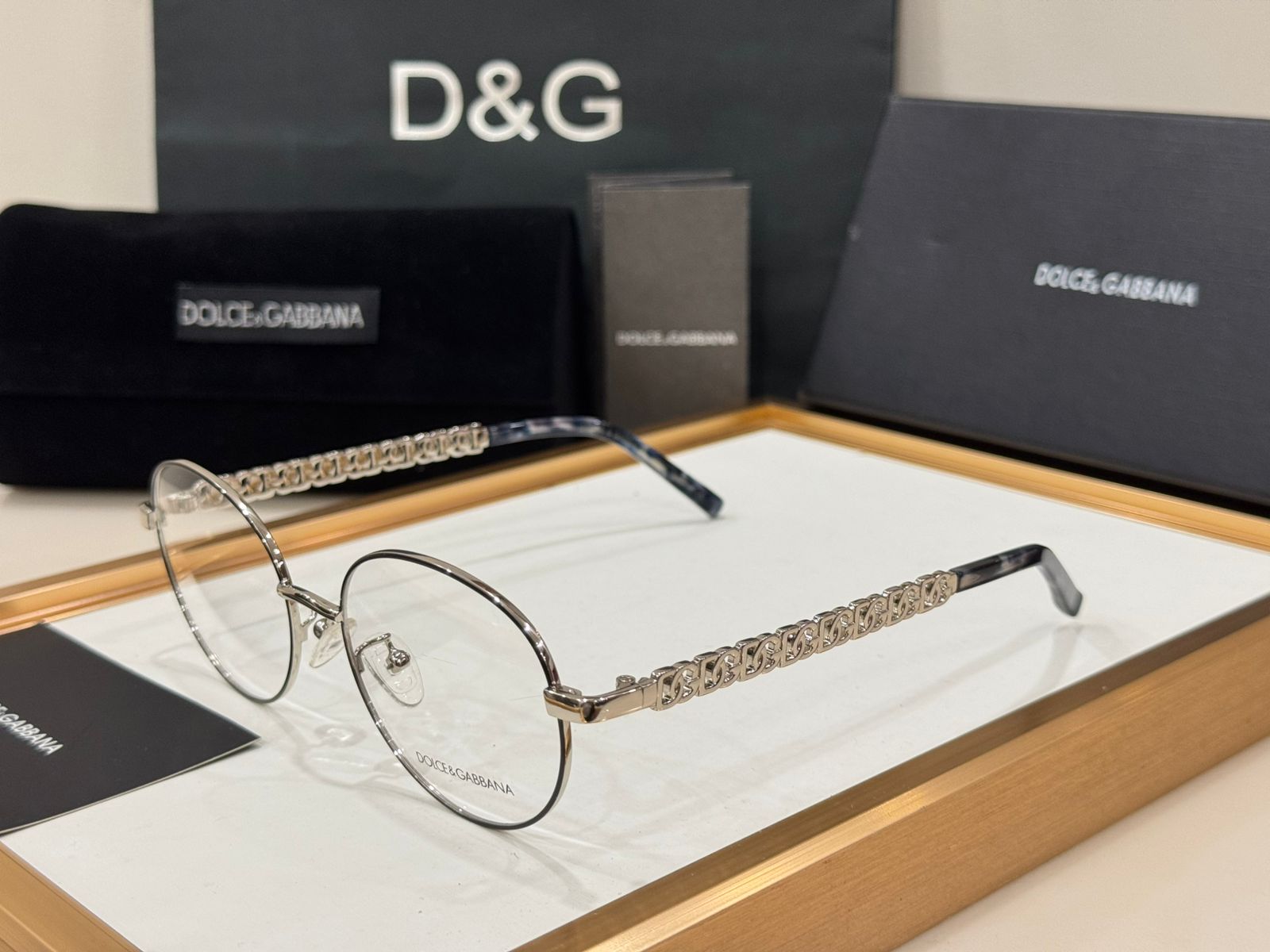 Luxury  Metal Eyeglass Frame – Timeless Sophistication