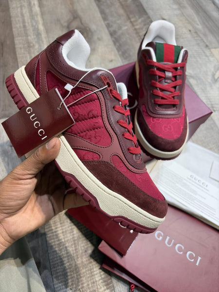 Premium Monogram-Embossed Sneakers