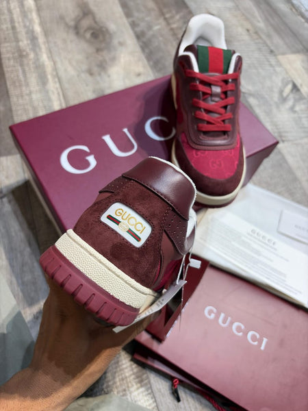 Premium Monogram-Embossed Sneakers