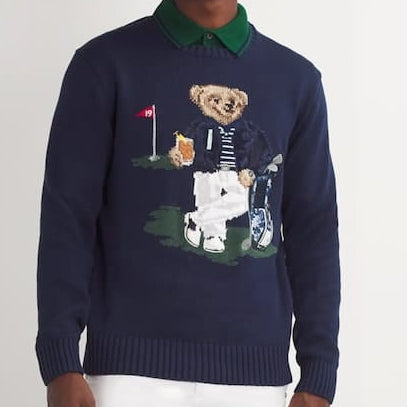 Premium Polo Bear Embroidery Pullover