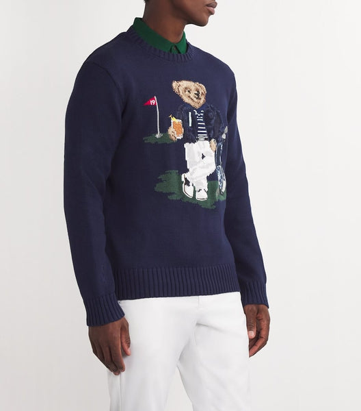 Premium Polo Bear Embroidery Pullover