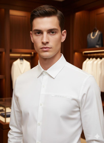 Luxury Premium Imported White Shirt for Men
