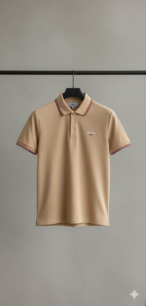 Classic Beige Polo T-Shirt