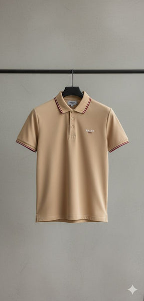 Classic Beige Polo T-Shirt