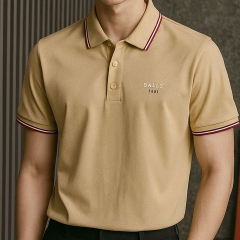 Classic Beige Polo T-Shirt