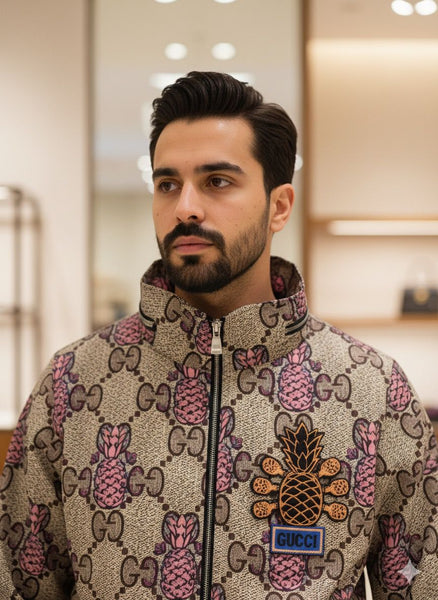 Premium GG Pineapple Print Jacket
