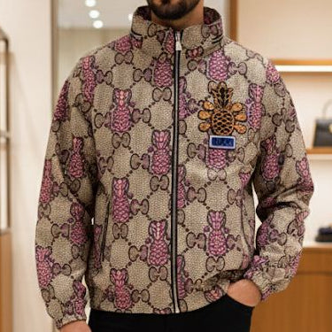Premium GG Pineapple Print Jacket