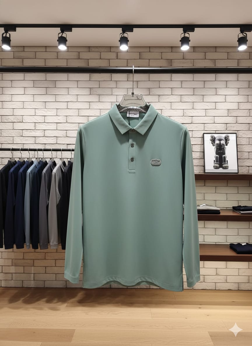 Luxury Initial Logo Full  Sleeve T-Shirt