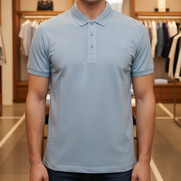 Premium Embroidered Logo Polo T-shirt