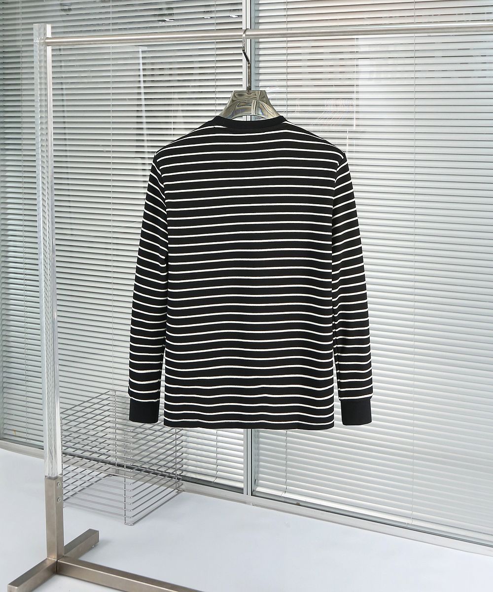 Classic Striped Crewneck Pullover