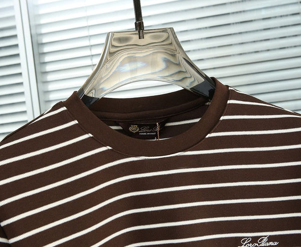 Classic Striped Crewneck Pullover