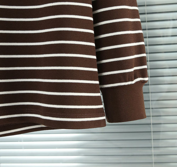 Classic Striped Crewneck Pullover