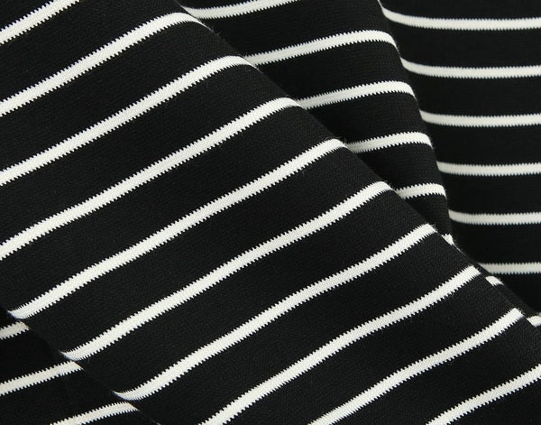 Classic Striped Crewneck Pullover