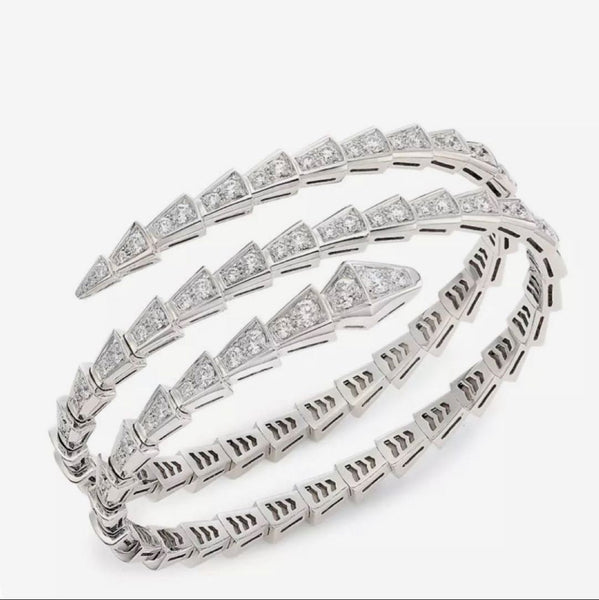 Serpenti Viper two-coil bracelet
