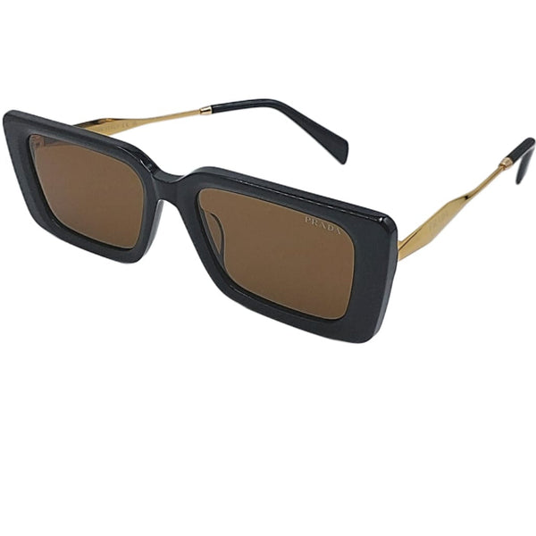 Branded Bold Square Retro Sunglasses