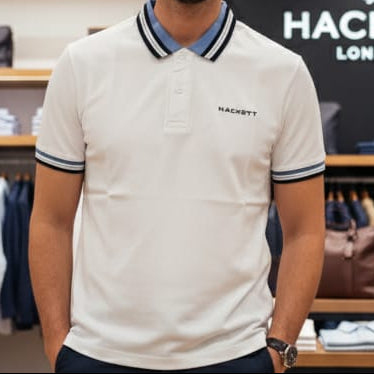 Classic White Polo Premium Iconic Elegance