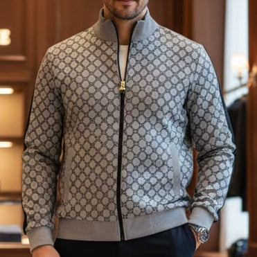 GG Monogram Bomber Jacket Timeless Elegance Meets Modern Edge