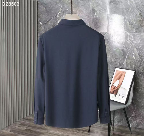 Luxury Black Designer Shirt Modern Minimalist Elegance