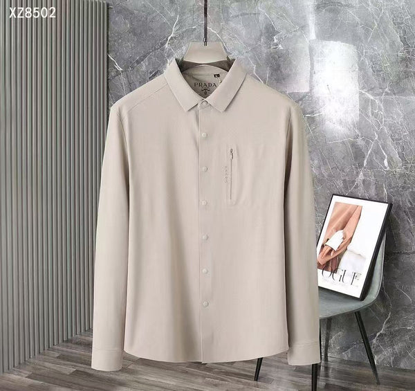 Men’s Premium Long Sleeve Shirt  Luxury Minimal Design
