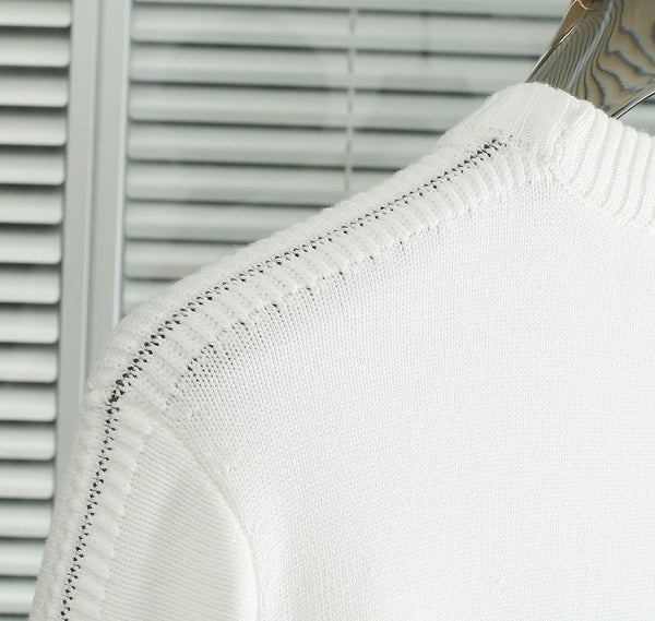 Elegance Wool Knit Pullover