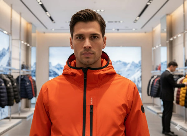 Luxury Technical Hooded Jacket