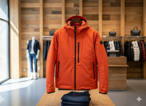 Luxury Technical Hooded Jacket