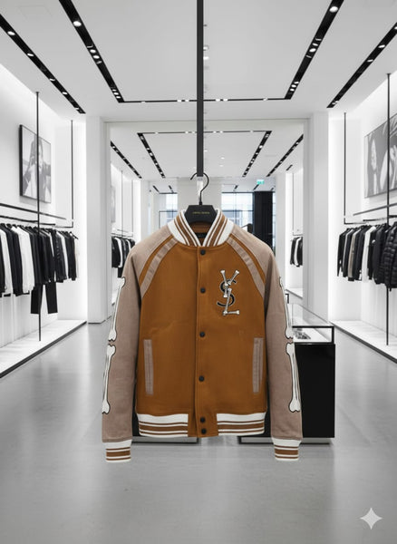 Luxury Skull Bones Varsity Jacket Iconic Street-Luxe Edition