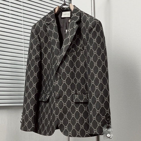 Premium GG Monogram Tailored Blazer