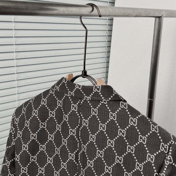 Premium GG Monogram Tailored Blazer