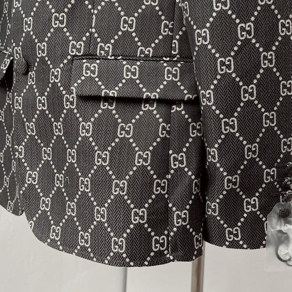 Premium GG Monogram Tailored Blazer
