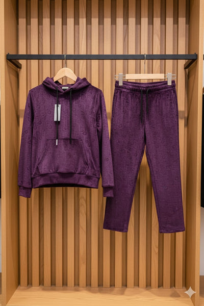 Luxe Streetwear Tracksuit Velvet Edition