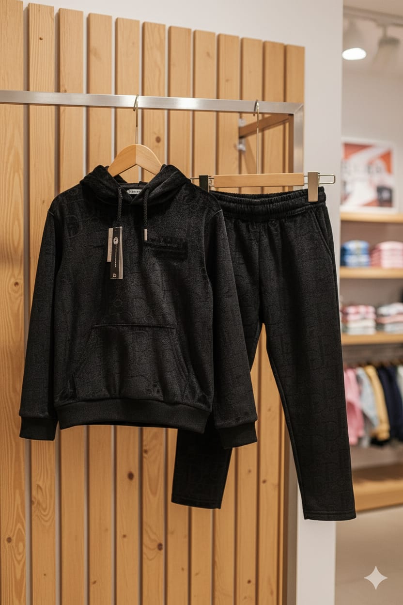 Luxe Streetwear Tracksuit Velvet Edition