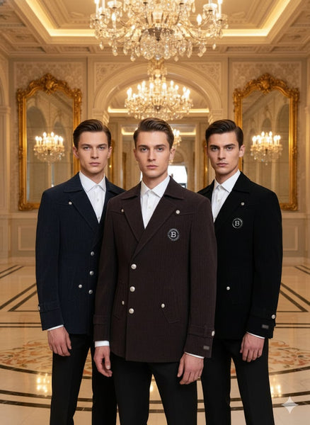 Premium  Brand  Signature Crest Blazer Collection