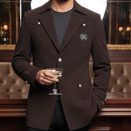 Premium  Brand  Signature Crest Blazer Collection