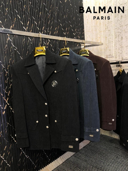 Premium  Brand  Signature Crest Blazer Collection