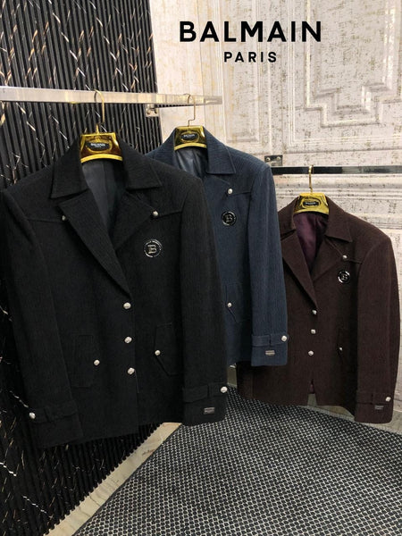 Premium  Brand  Signature Crest Blazer Collection