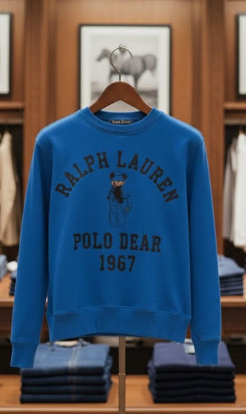 Classic Bear Women’s Sweatshirt in Regal Blue
