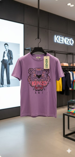 Premium Tiger Embroidered  Branded T-shirt for Women