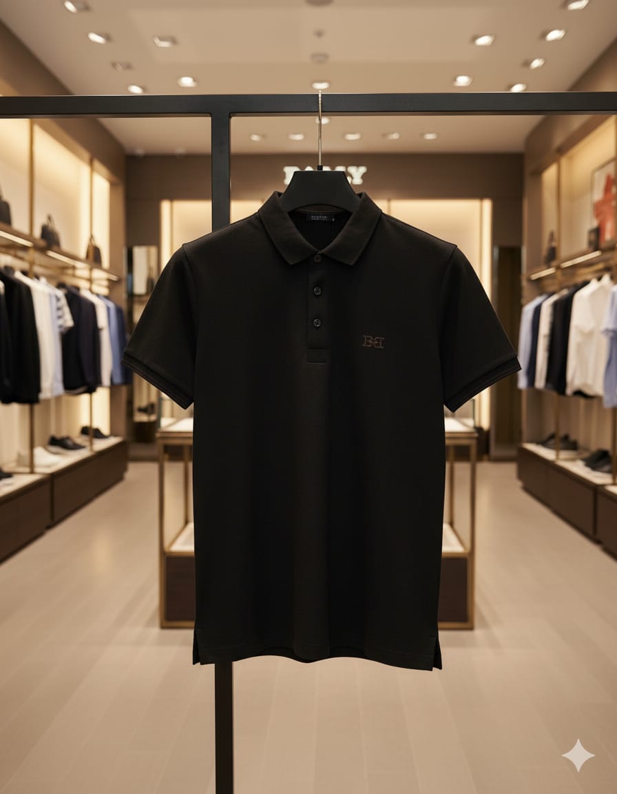 Classic  & Exclusive  Embroidered Logo Polo T-Shirt