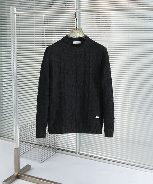 Premium Textured Knit Pullover