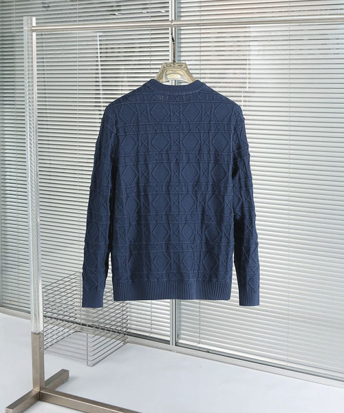 Premium Textured Knit Pullover
