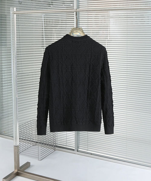 Premium Textured Knit Pullover