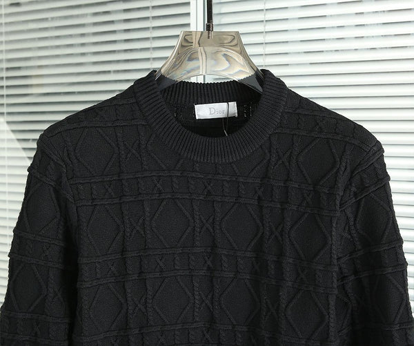 Premium Textured Knit Pullover