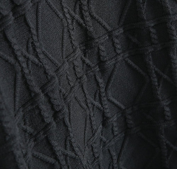 Premium Textured Knit Pullover