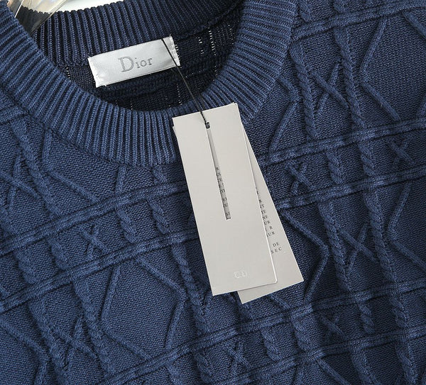 Premium Textured Knit Pullover