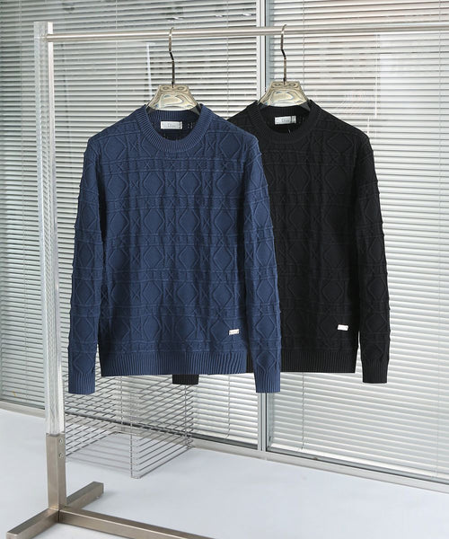 Premium Textured Knit Pullover