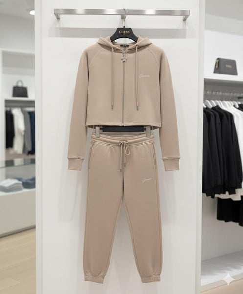Luxury Stylish Beige Tracksuit for Women